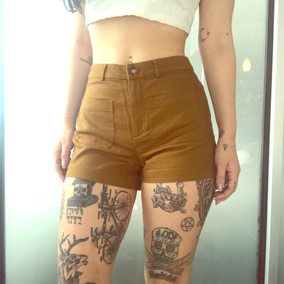 comfy high waisted shorts